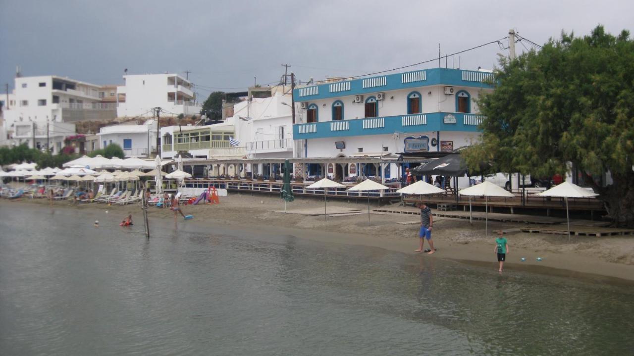 Theodora Aparthotel Makriyialos Bagian luar foto